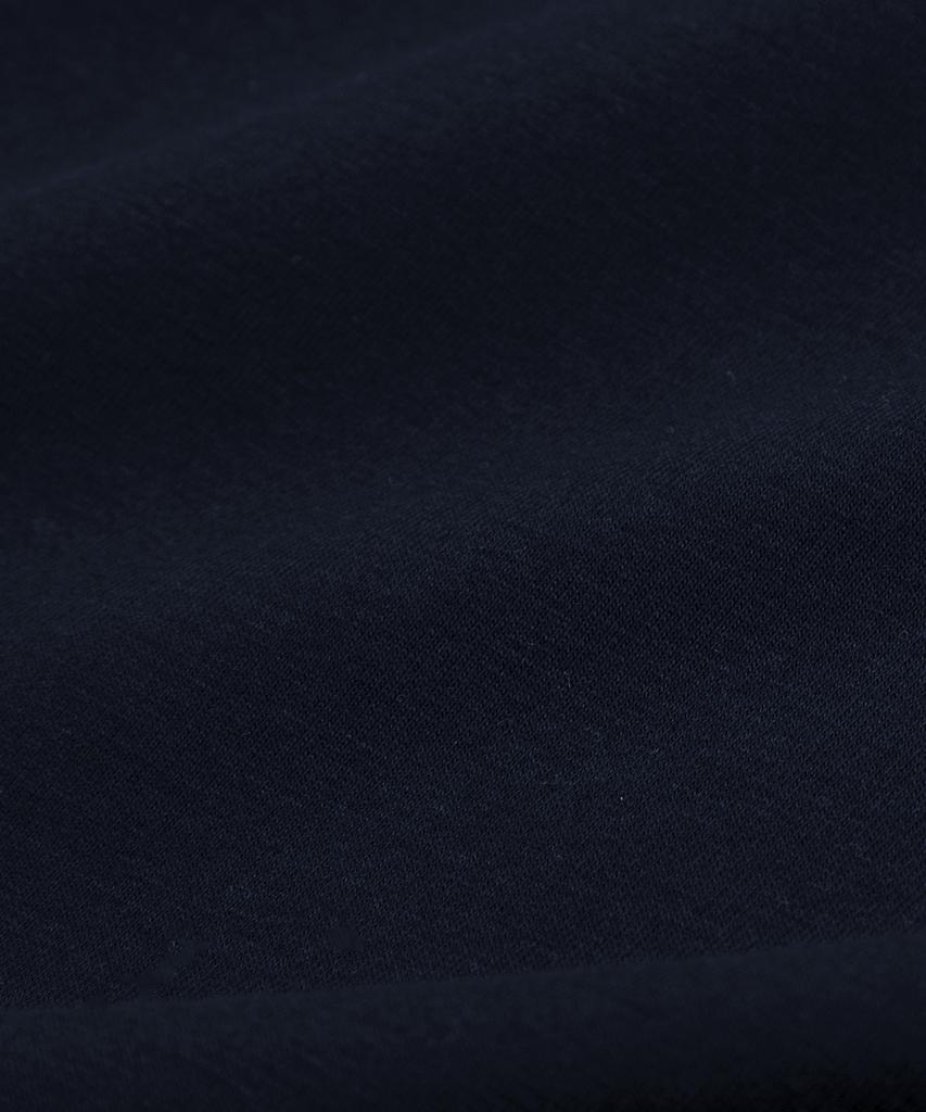 LETTERCOMO Dust Layered Short Sleeve Polo Shirt Dark Navy