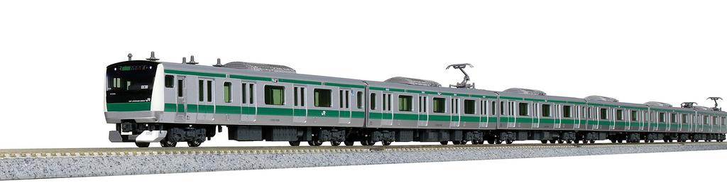 KATO N Gauge E233 Series 7000 Saikyo Line Basic Set 6-Car 10-1630