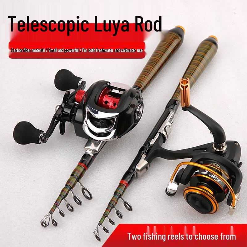 

Cross-Border Carbon Micro Horse Mouth Lure Rod with UL Tone & Soft Tip, Straight/Gun Handle 1.2m