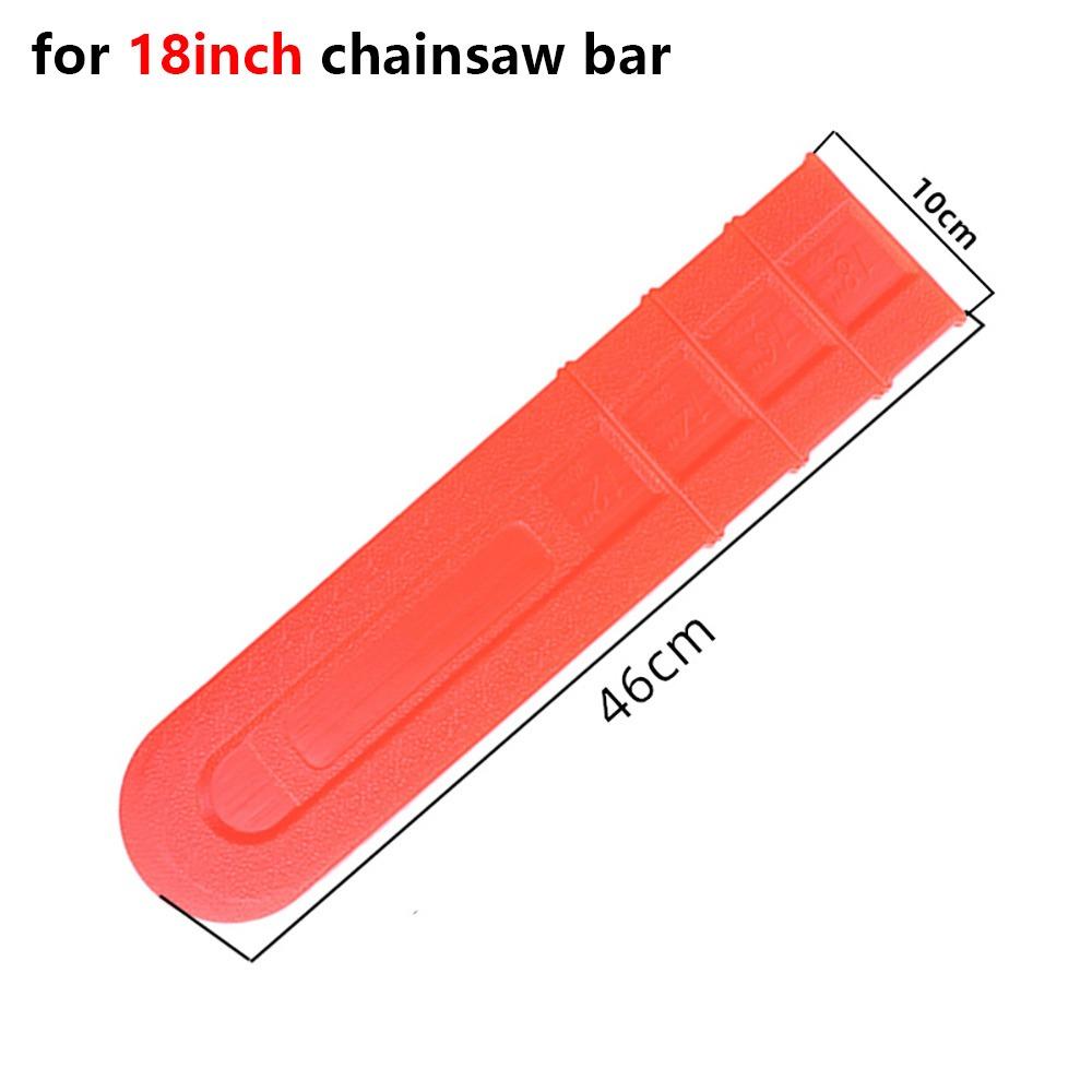 1Pcs 10-24inch Chain Saw Guide Cover Anti-scratch Plastic Chain Saw Bar Protector Plate Guard Cover Power Tool Accessories