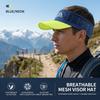 Unisex Breathable Quick Dry Sports Sweatband Headband Sun Protection Visor Hat for Running Basketball Gym Workout