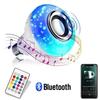 AC 85-265V E27 LED12W Light Bulb RGB Multi-colour Change Bluetooth Speaker Music Playback Function Bedroom Christmas Party Decoration