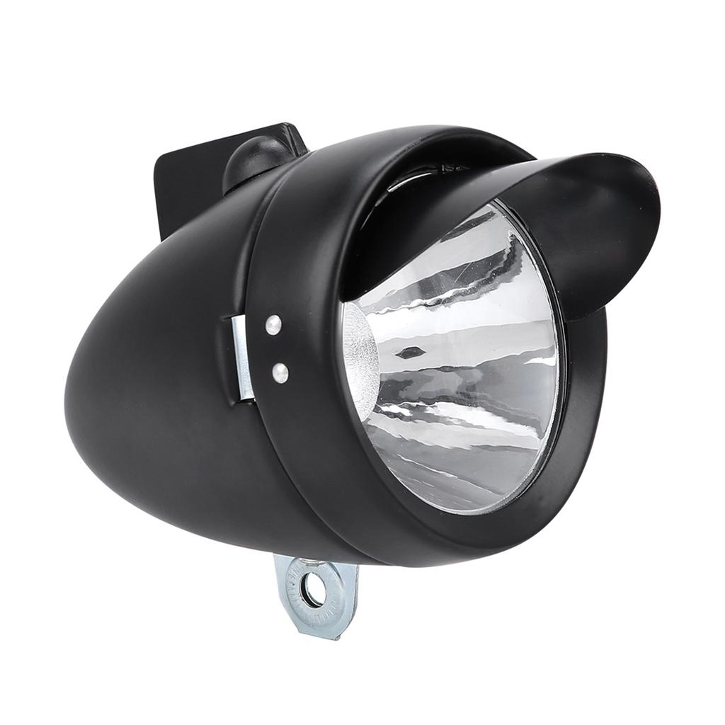 LED Super Light Bicycle Retro Front Headlight Vintage Bike Head Light With Visor