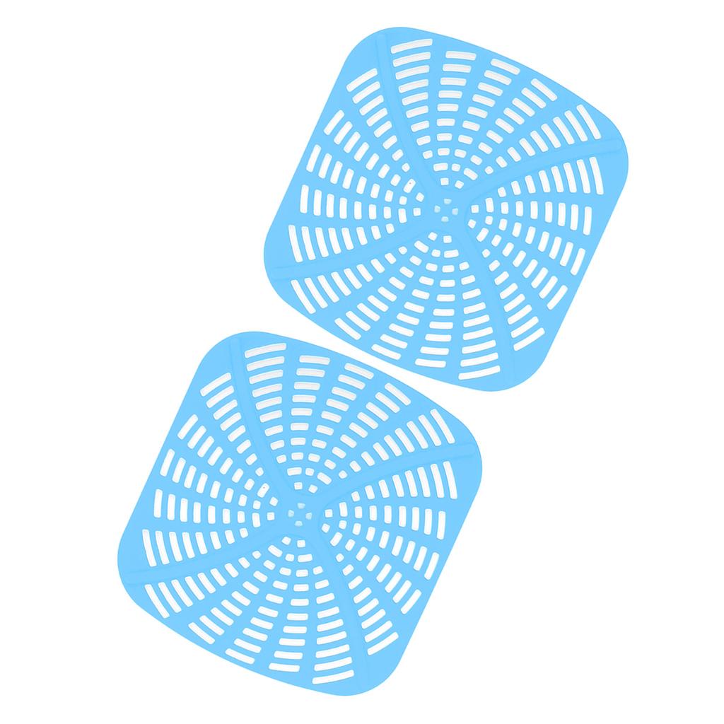2 Stück Fritteuse Wiederverwendbare Silikon Fritteusen Einlage Kratzfeste Silikon Einlegematte für Ninja Foodi AG301 Fritteuse Blau