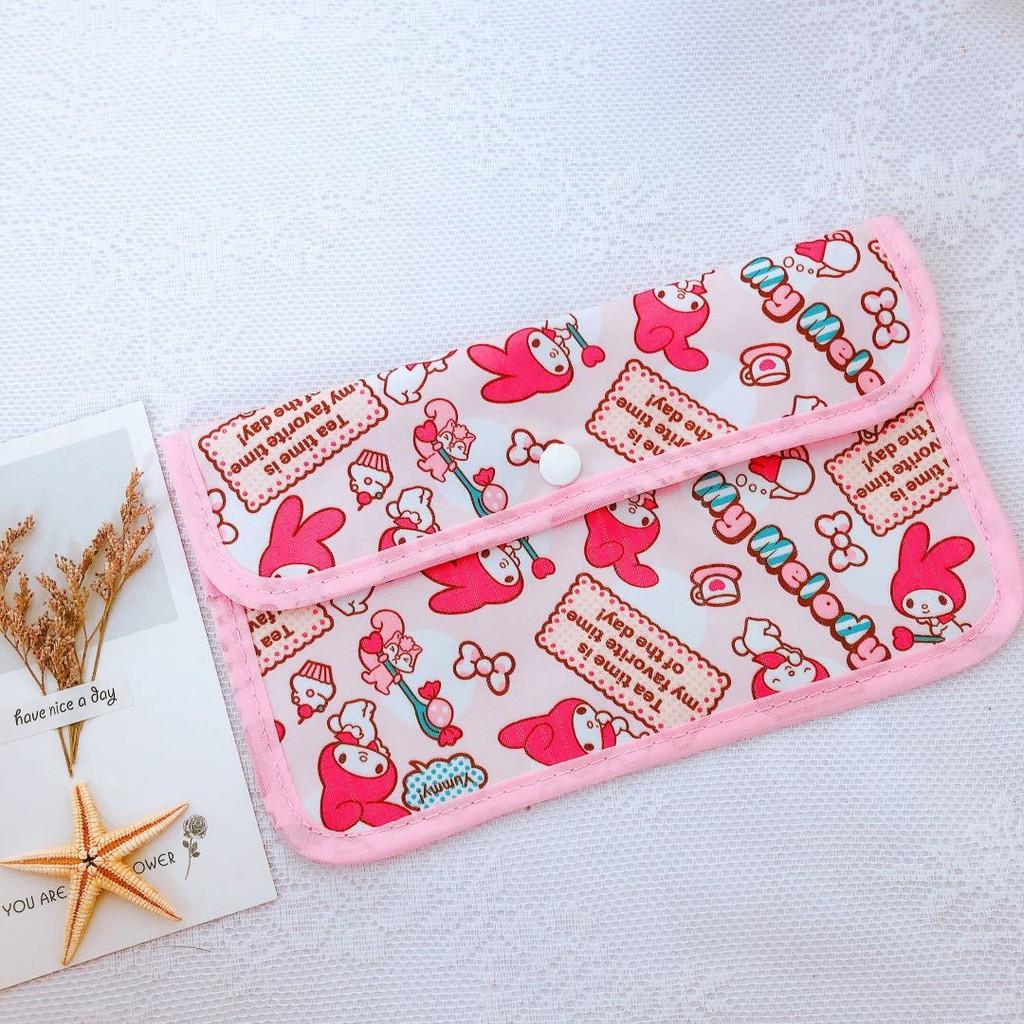 Hello Kitty Crayon Shin Chan Cartoon Portable Case With Multi Purpose Storage For Students And Kids