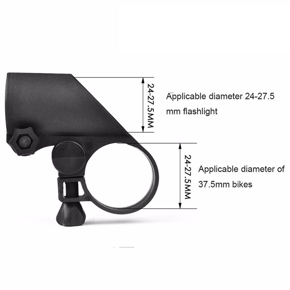 Universalhalterung Für LED-Taschenlampe, 360 Grad Drehbarer Clip Für