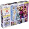 EPOCH Frozen Story Jigsaw Puzzle Set 16/25/35 Pieces with Guide Frame 18.2x25.7cm for Ages 3 and Up