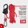 Aluminum Alloy Tent Rope Tensioner Stainless Steel Tarp Tightener  Outdoor Tool