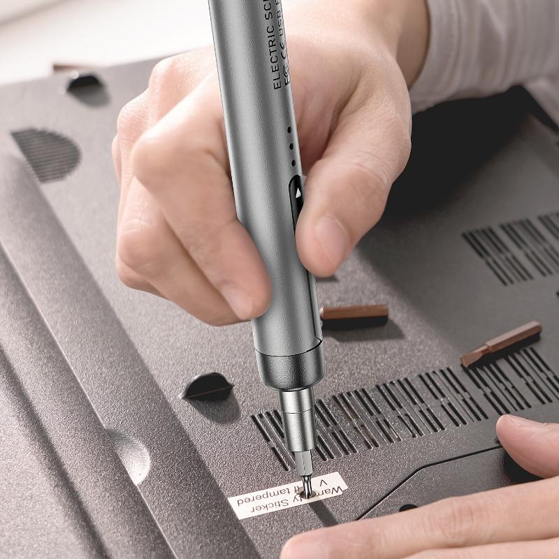 88pcs a set Precision Mini Electric Mute Screwdriver Home Repair Cell Phone Computer Watch Portable Hardware Tool Set