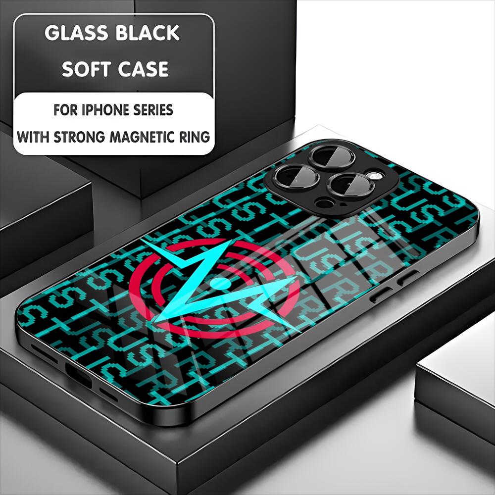 H-Hazbin H-Hotel Phone Case For Iphone 17 16 15 14 13 11 12 Pro Max Mini Plus Magnetic Glass Phone Cover