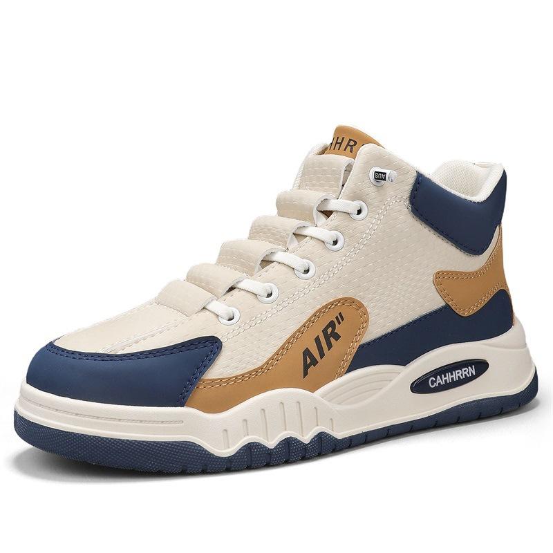 Men Outdoor Ankle Boots 2026 Autumn High Quality Comfortable Non Slip Casual Shoes Short Boots Fashion High Top Sports Shoes