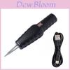 Poultry Electric Dehairing Machine With Rechargeable Battery For Home Slaughter Meat Processing
