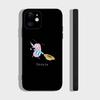 C- Court The C- Cowly Dog Phone Case For IPhone 17 Air 16 15 14 13 Pro Max 11 12 Black Silicone Cover