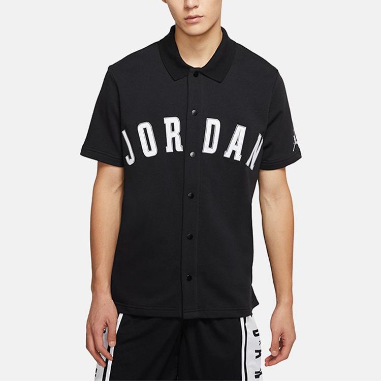 Jordan Casual Basketball Short Sleeve T-Shirt Men Tops Black AJ1111-010
