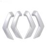 For Volkswagen T-ROC TROC 2017-2024, Carbon Fiber Inner Door Armrest Handle Cover, Car Interior Decor Trim Accessories
