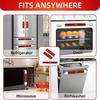 Christmas Refrigerator Handle Covers Plush Cloth Appliance Handle Cover Christmas Decorations for Home 2024 Navidad Noel NewYear