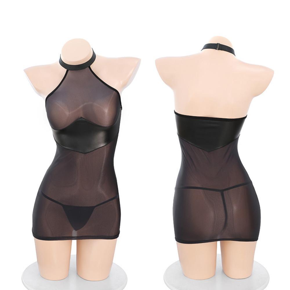 Hot and Sexy Tight-fitting Perspective Hip Skirt Erotic Underwear Adult Female Sex Temptation Pure Desire Large Size Manufacturer F679