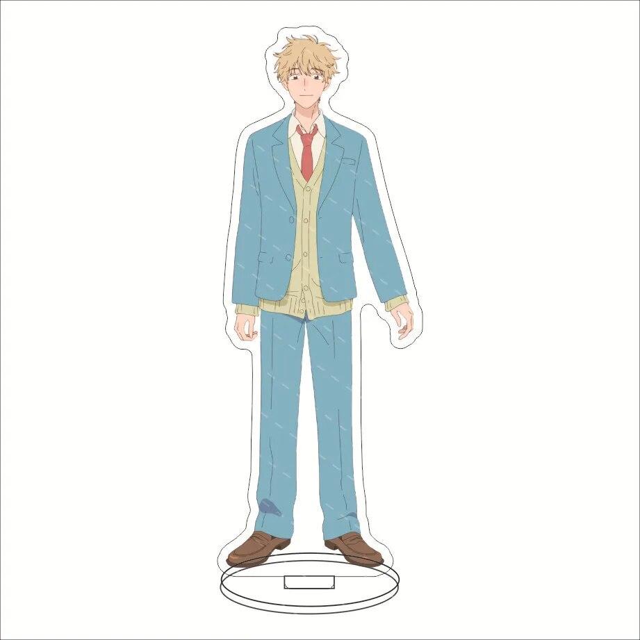 Manga Anime Skip und Loafer Cosplay Stand Modell Platte Schlüsselanhänger Niedlich Shima Sousuke Iwamura Mitsumi Acryl Schreibtisch Display
