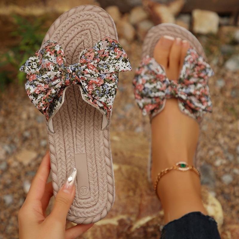 

Women s Plus Size Woven Flat Slide Sandals, Simple Casual Beach Shoes 43 червоний