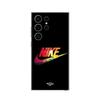Case for Samsung Galaxy S25 Ultra Colorful Nike Logo Black Front