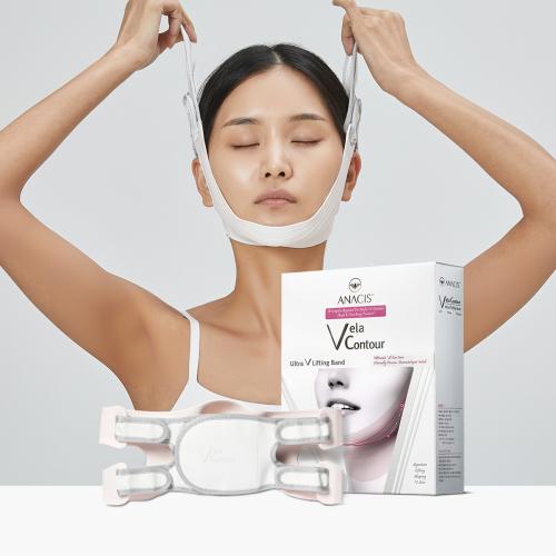 [Velacontour] Anacis Ultra V Face Contouring Lifting Band for Jowl & Nasolabial Fold Care (ultra1)
