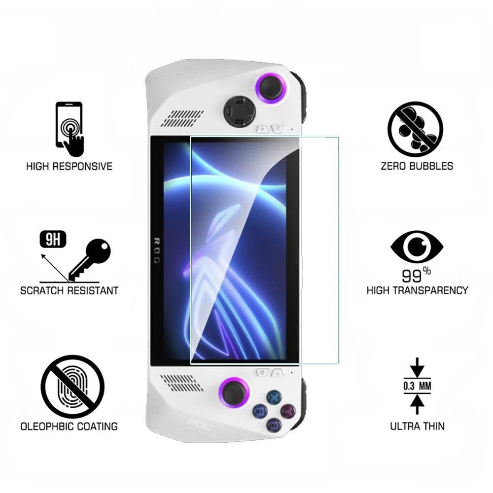 1/2/3 PCS Gehärtetes Glas für Asus ROG Ally 2023 Displayschutzfolie für Asus ROG Ally ROGAlly 7.0" Abdeckung Schutzfolie