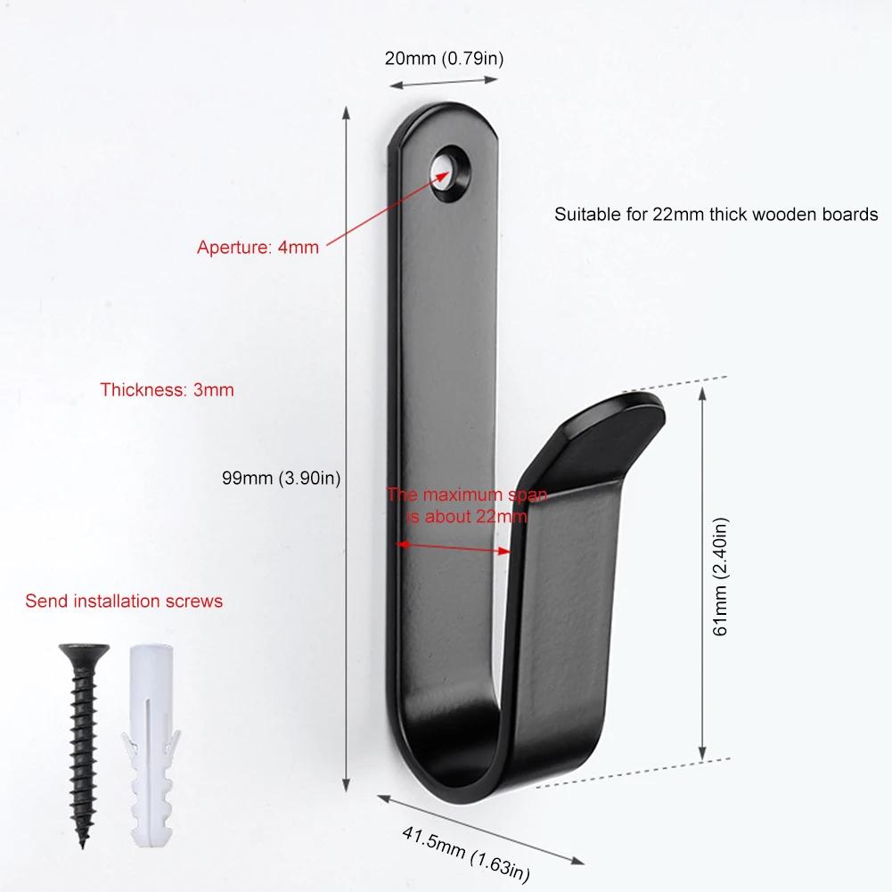 2/4Pcs Snowboard Display Wall Mount Solid Steel Snowboard Storage Display Rack Snowboard Wall Hanger for SKi Board Storage