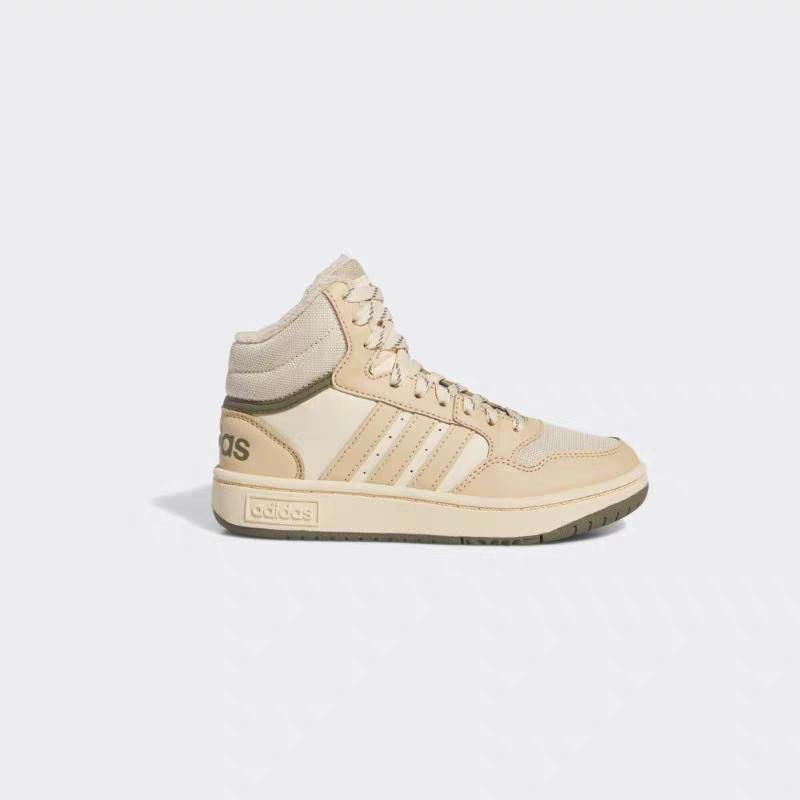 Adidas Hoops 3.0 Mid Durable Kids Sneakers Kids Sneakers Khaki IF7738