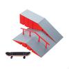 Finger Skate Ramp Park Kits Toy with Skateboard, Kids Skateboard