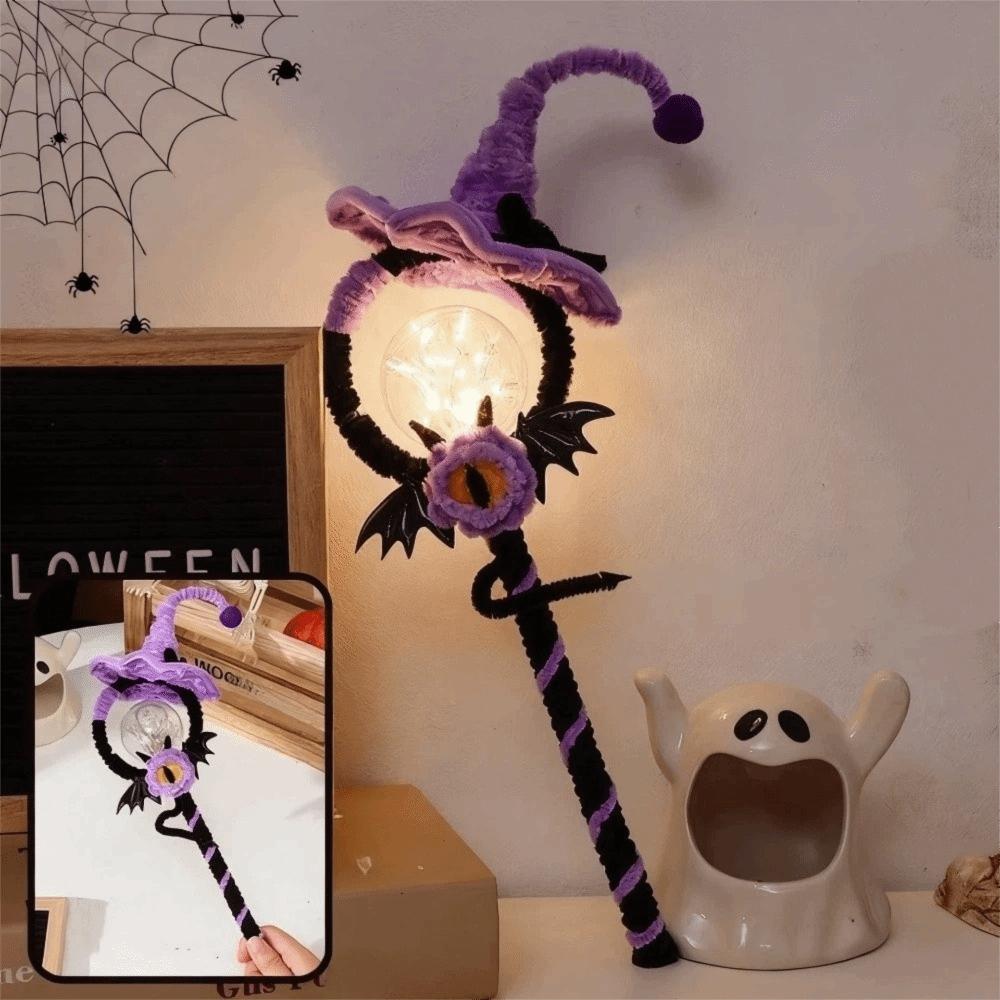 DIY Kit Halloween DIY Fairy Stick Bendable Halloween Handheld Lantern Handcraft Art