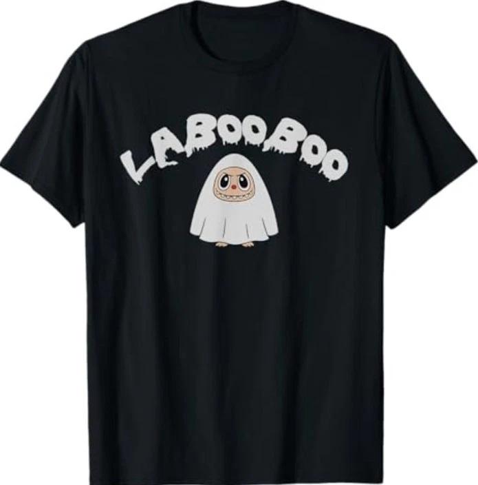 Милая футболка Laboo Boo Ghost на Хэллоуин для взрослых XL
