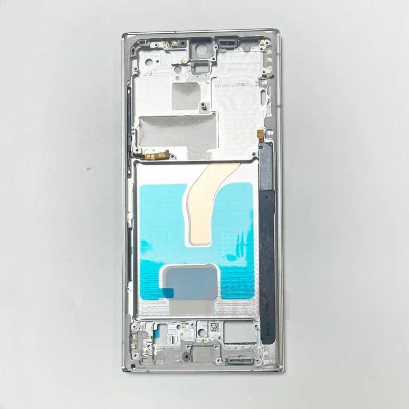 Per Samsung Galaxy S22 Ultra Telaio Centrale Cornice Staffa Display LCD Sostituzione Ricondizionata