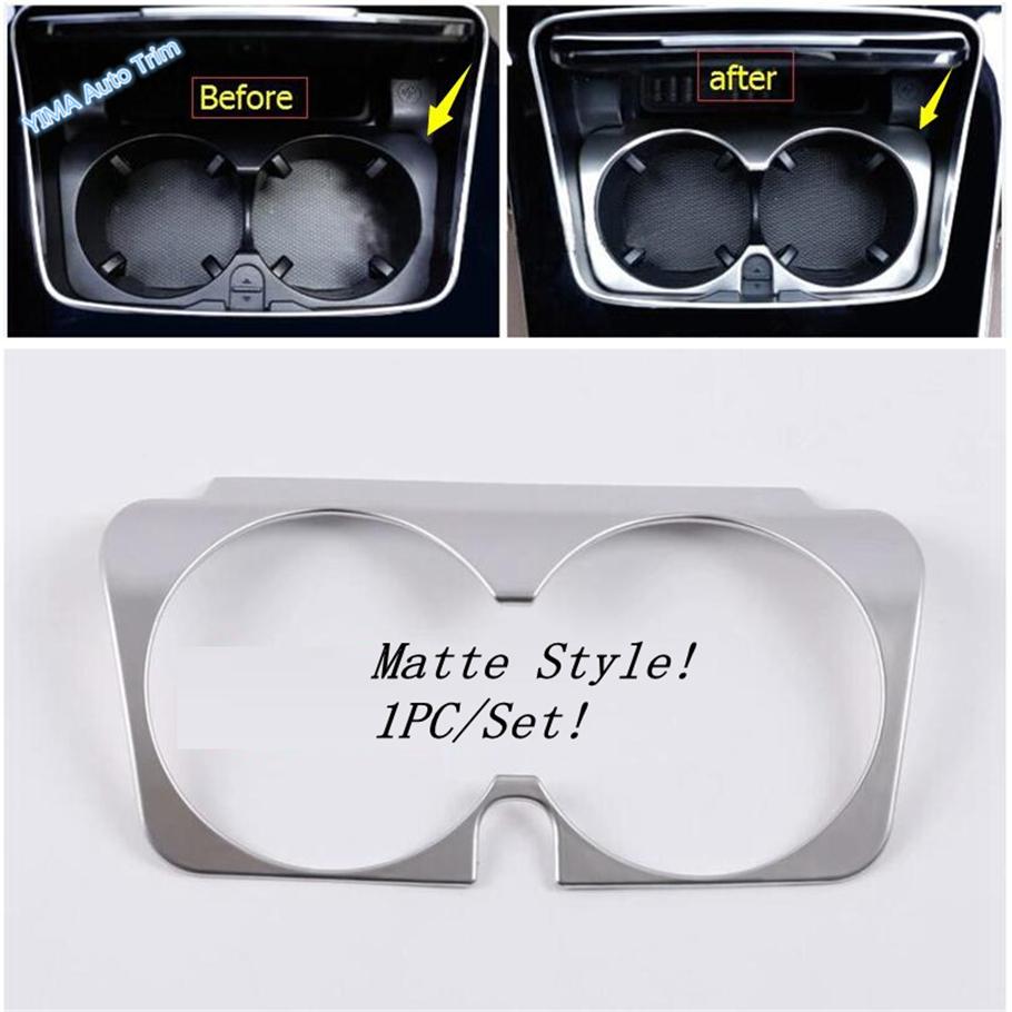 Matte Interior Accessories For Mercedes-Benz C Class W205 2015 - Seat Adjustment / Head Lamps Button / Cup Cover Trim