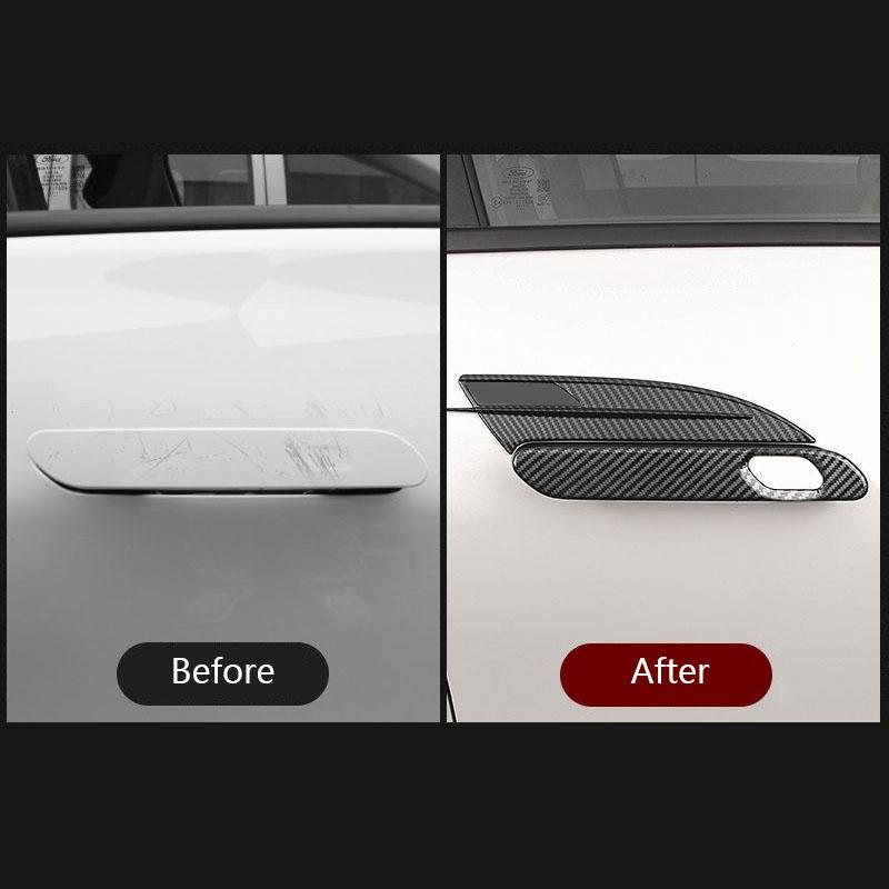 Car Door Handle Bowl Trim Cover Protect for Ford Mondeo 2021 2022 2023 2024 2025