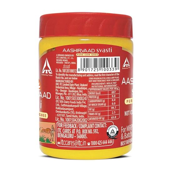 Aashirvaad Svasti Pure Cow Ghee - Desi Ghee con aroma ricco - 1L