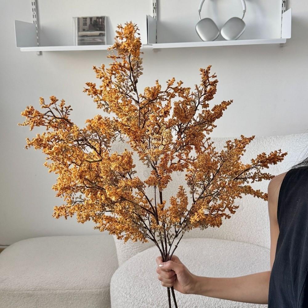 Long Branches Fake Flowers Plant Decorative Simulation Tree Branch  Photography Props