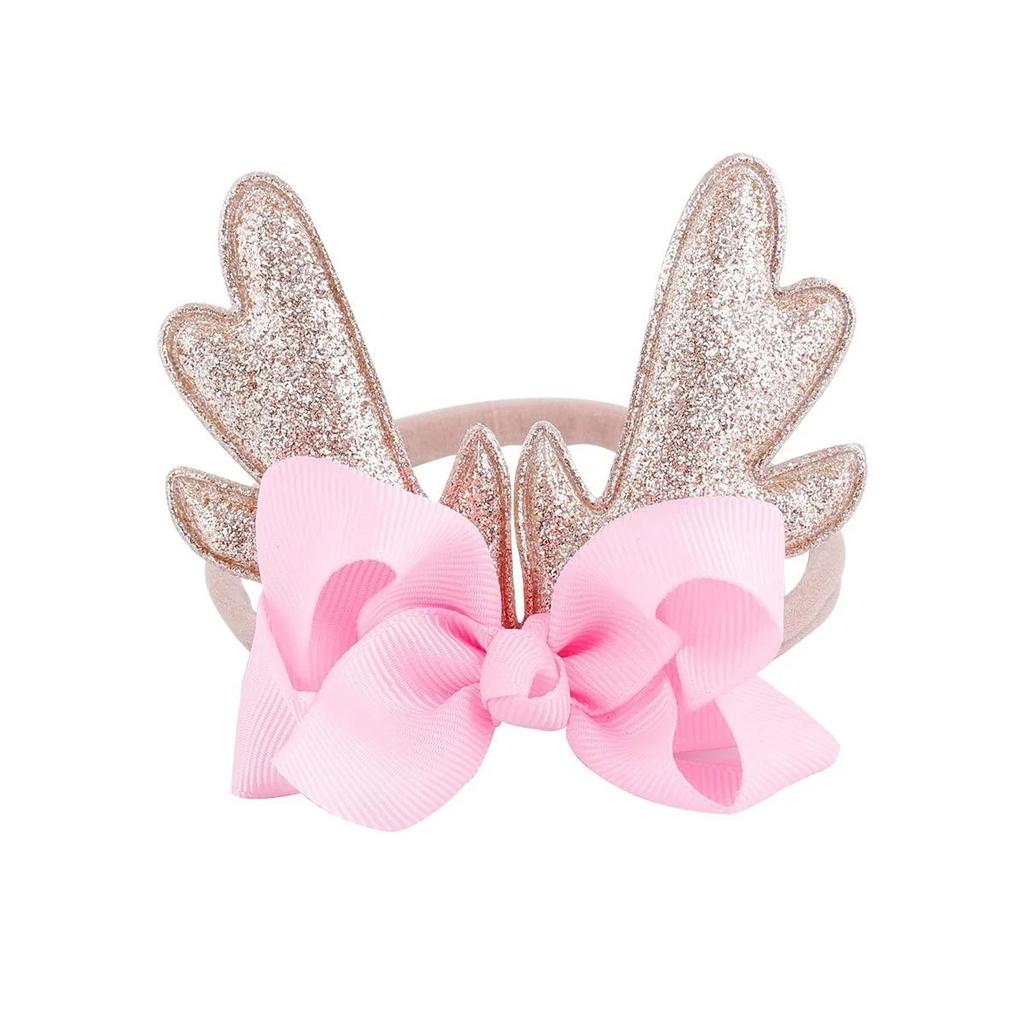 Christmas Baby Headband Cute Cartoon Deer  Hairband Headband Hat Xmas Party Decoration Gifts