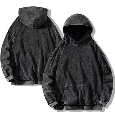 Vintage lavado hoodies homens mulheres algodão retro manga longa harajuku sweatshirts moda solto pullover hip hop streetwear