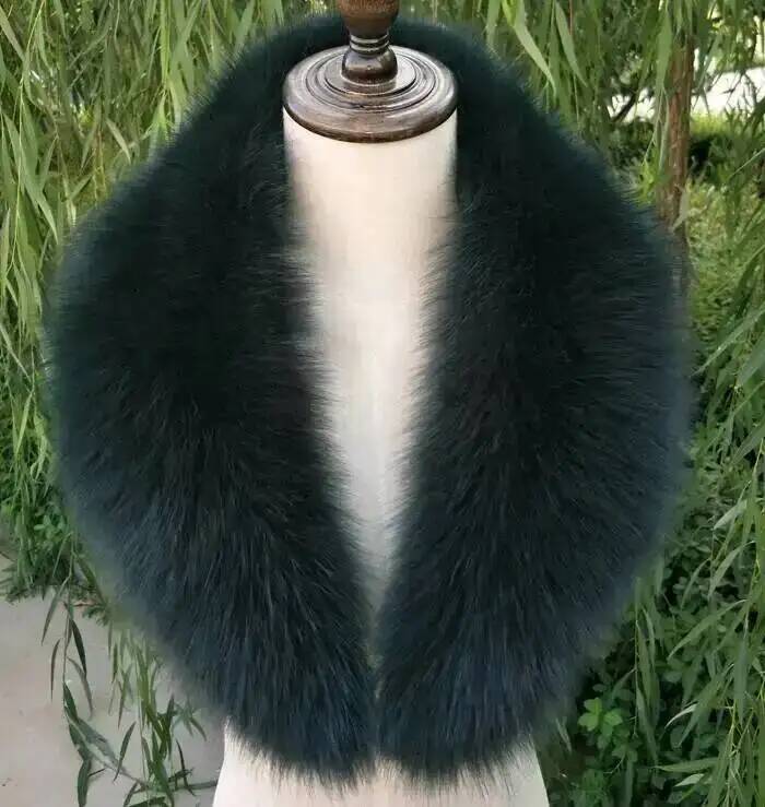Winter Female Natural Silver Fox Fur