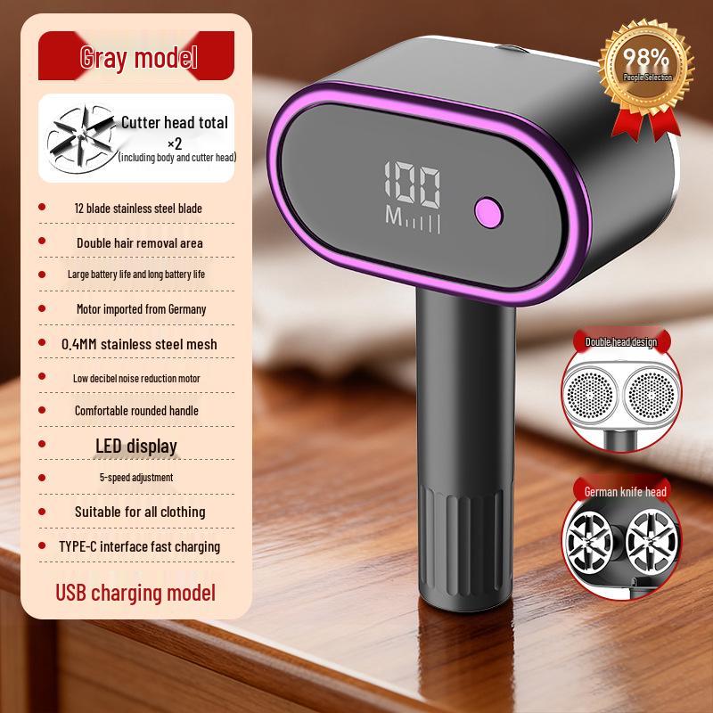 25-Year Smart Digital Lint Remover with Six Large Blades