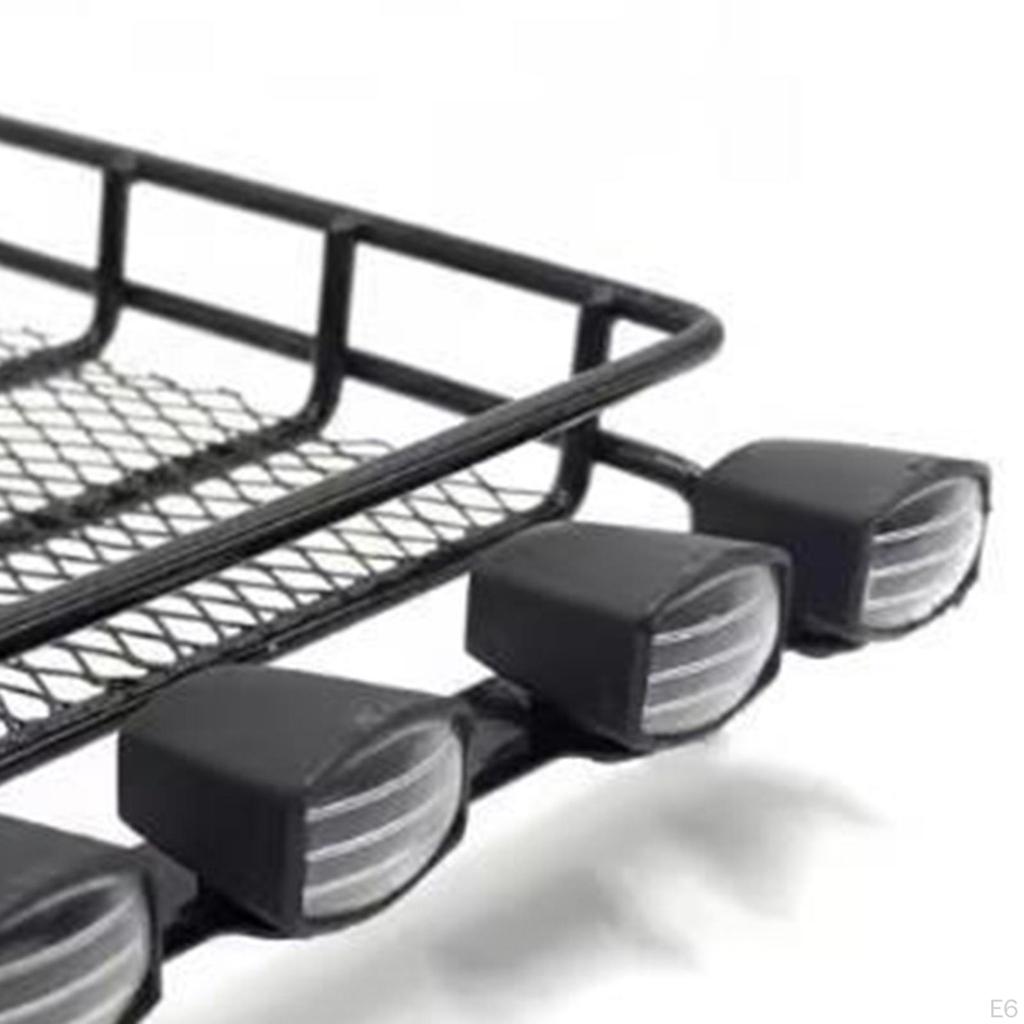 1/10 RC Car Roof Rack Luggage Carrier Easy to Install Accessory DIY for SCX10