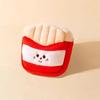 Pet Adorable Burger and French Fries Backpack Towing Rope Cat Vest Dog Chest Strap Designed for Walking Dog Rope Supplies