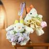 Plush Bunny Keychain With Short Plush Material For Kids And Teens