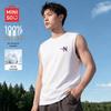 MINISO Men's Pure Cotton Sleeveless Vest T-shirt
