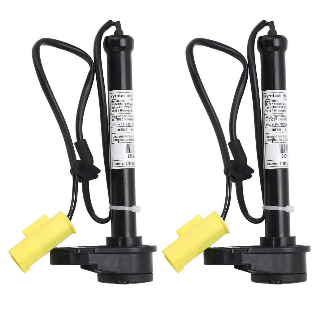 1 Paar Links Rechts Motorhaubenscharnieraktuator A2139062201 Haubenaufprallaktuator Ersatz für Benz E-Klasse W213