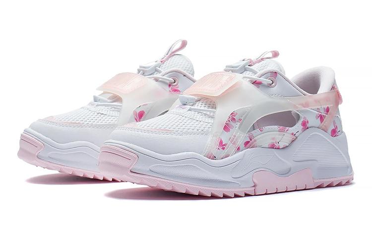 Li Ning YOUNG Quenching Wander Slip Resistant Cushioning Abrasion Resistant Breathable Low top Kids Lifestyle Shoes YKCS042-6