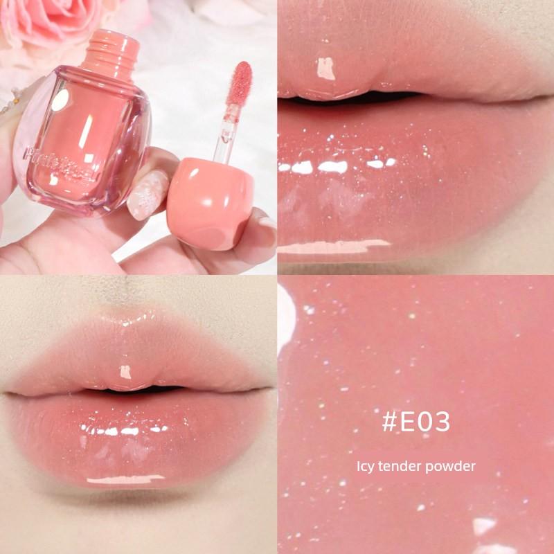 Pinkbear Leather Bear Half Fish Cooperation Ugly Fish Gift Box Hellokitty Lipstick S05 Lip Lacquer Joint Name