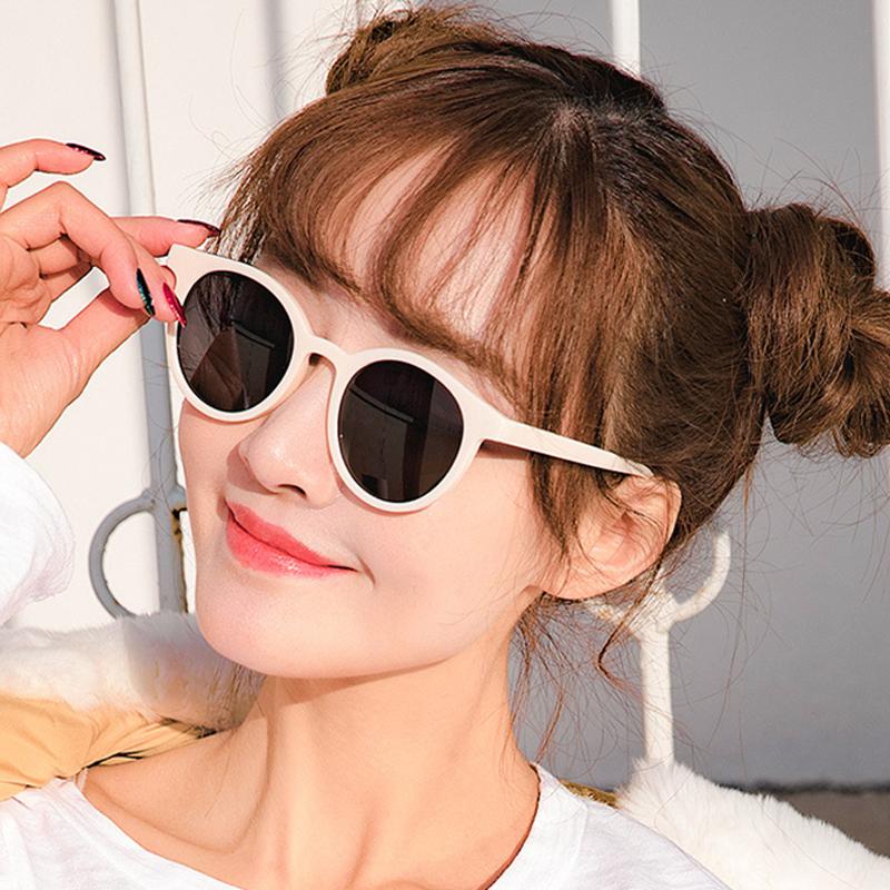 Simple Trend Round Sun Glasses Women Men Vintage Fashion Luxury Sunglasses Go Out Travel Female Male Eyeglasses