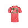 Jordan DNA Jumpman T Shirts Men's Coral Red Crew Neck Moderate Straight Fit CU1975-631