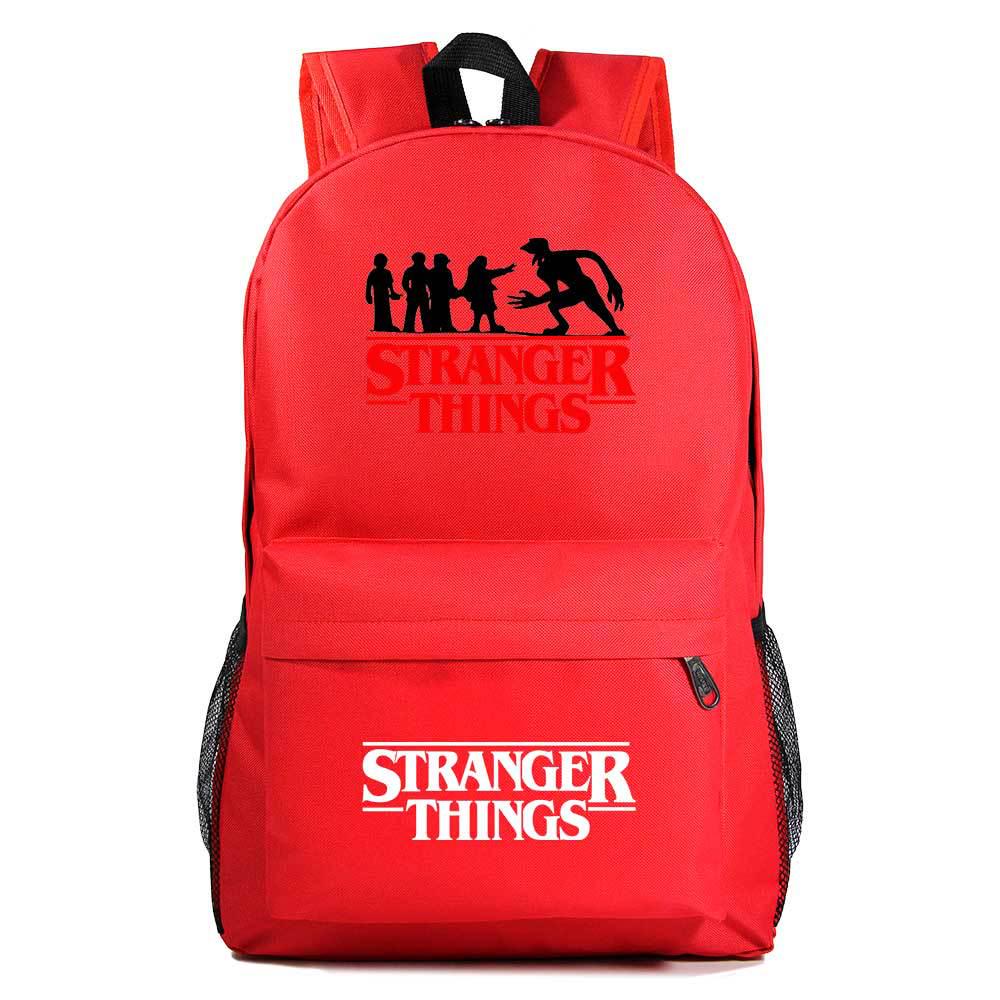 Stranger Things Student Backpack, Men's and Women's Casual Backpack CLE